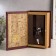 Safe wood leather "Personal currency reserve" 17x11x5 cm
