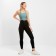 Female sports leggings, black color, size 40-42 (s)