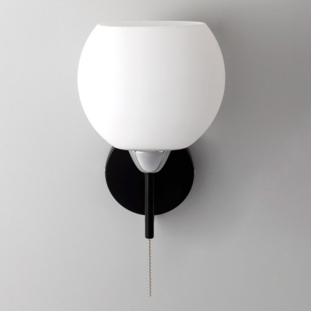 Sconces Citilux "Florida" CL148315, 15x23.5 cm, 1x60W, E14, Black Color Black-4