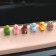 A toy on a car panel, self -adhesive, set 6 pcs