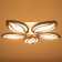 Gallop Lamp "Galaxy" 423700 LED 90W Coffee 60.5x60.5x7.5cm