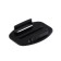 Adhesive mount Luazon for the action camera oval, flat, 1 pc, black