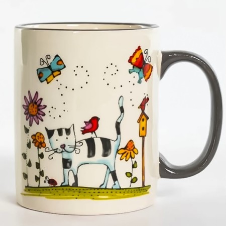 Elrington mug "Striped cat", 350 ml
