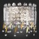 Sconces st. SL1655.201.02. Desio. 2x40 watts, E14, 22.5x21.7 cm, golden color