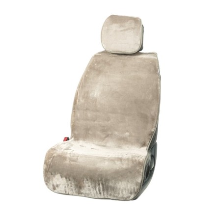 Alpaca Plus capes, artificial fur, a set for the entire salon, light gray-2