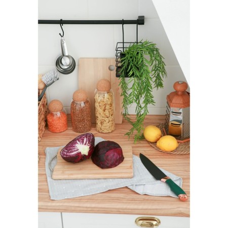 Knife Chef Dolyana "Esiralda", chef, blade 20 cm, green color-4