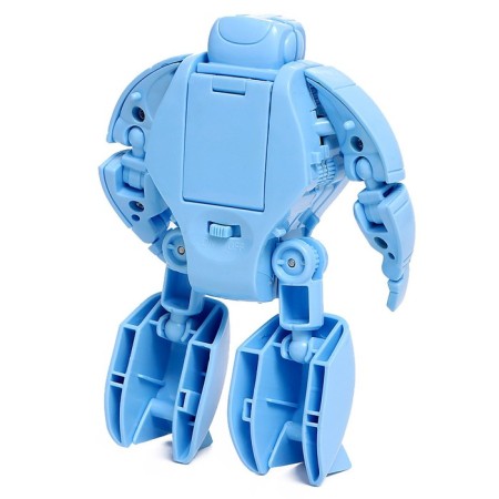 The robot "alarm", transforms, sound effects, blue color-3
