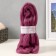 Fasting wool 100% thin wool 50g (1168-dark amaranth)