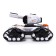 Tank radio -controlled tank shoots water, smoke effect, white color