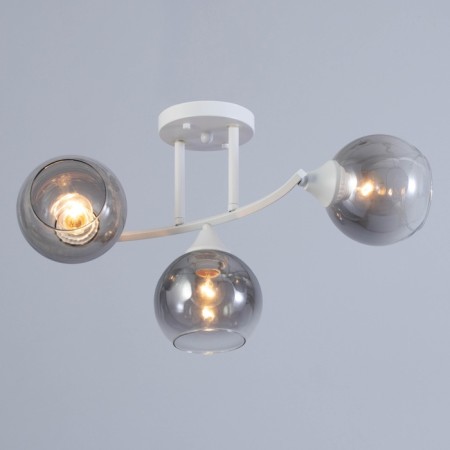 Causte "Florence" 3x60W E27 White 49x20x28cm-1