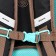 Frame backpack 37 x 28 x 12 cm, Across 194, filling: bag, pencil case, dark gray ACR22-194-2