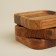 Set of plates - stands of oak Sima -Land Home, 10 × 10 × 2 cm, 3 pcs