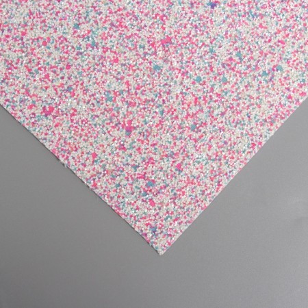 Liszt for creativity claims of "sparkle" pink-blue sheet 33x20 cm thickness 1.6 mm-2