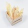 Feathers for decor, gold gold, 13-15 cm 10 pcs