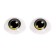 Eyes, set 10 pcs., Size 1 pc: 11.6 × 15.5 mm, green color