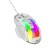 Mouse XTRIKE ME GM-319, game, wired, backlight RGB, 6400 dpi, USB, 1.5 m, white