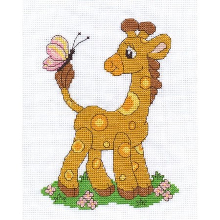 Embroidery Set "Girafik" 16 × 22 cm