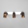 FENTE lamp, 3x40W E14, black color