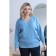 Women's Pulover Wisell, size 62, blue color