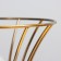 E27 40W Gold 16x16x23cm Risalux desktop