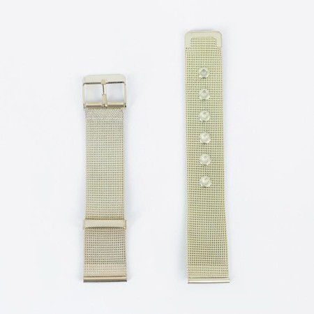 Watch strap, 18 mm, stainless steel, L-18.5 cm, studs in the kit-1