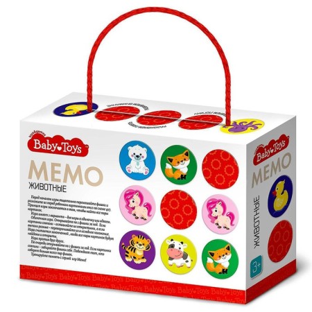 Board game "Memo. Animals"-2