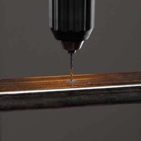 Denzel 717204, HSS-Tin, Golden Tip, 10 pieces, 3 mm-4