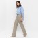 Women's pants (eco -leather) minku: eco leather color gray, size 44