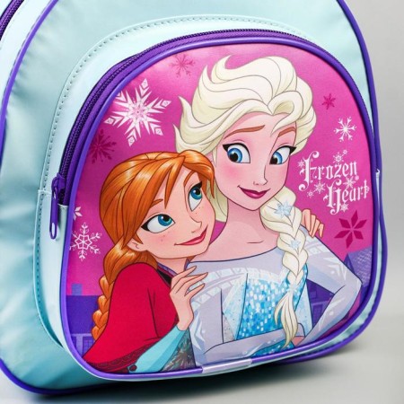 Baby backpack, 23.5 cm x 10 cm x 26.5 cm "Anna and Elsa", cold heart-3