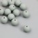 Busina silicone "Round" light green-gray d = 0.9 cm