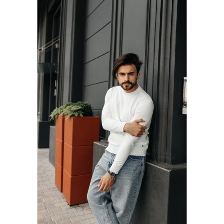 Jumper male ise, size 58, white color-8