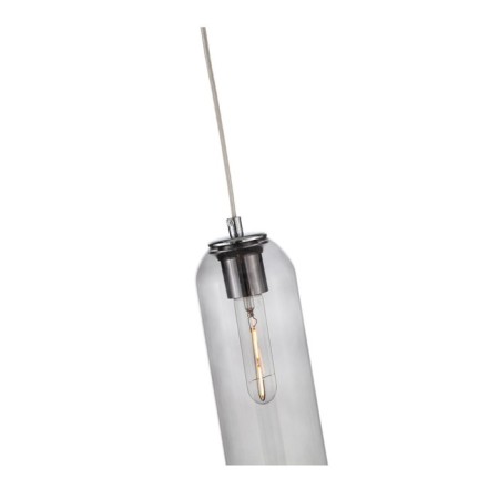 Suspension lamp ST LUCE. SL1145.143.01. Callana. 1x60 watts, E27, 10x10x50 cm, chromium color-8