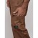Sports pants, size 54, brown color