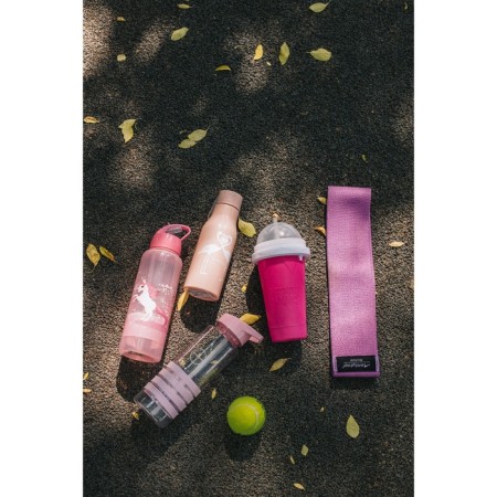 A bottle with a pipe “Sport”, 700 ml, 23.5 × 7.5 × 8.5 cm, color mix-14