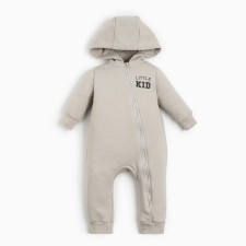 Combineson with a hood of crumb I am Street Style, height 80-86 cm, beige