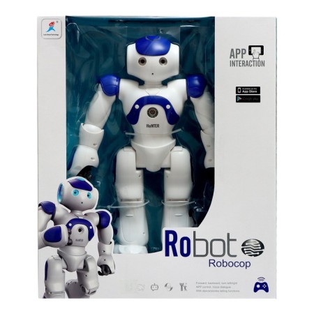 Robot Radio -controlled "Hunter", smoke, light, sound, with a battery, color mix-14