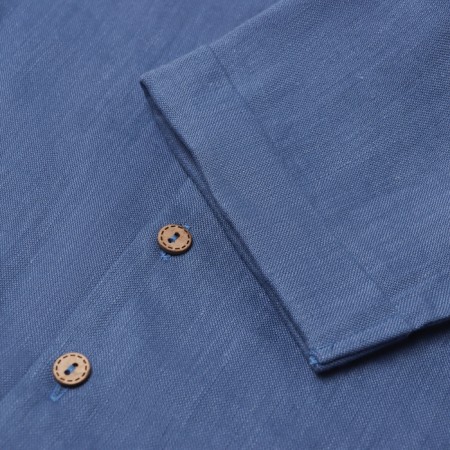 Shirt for a boy crumb I am Linen, p. 92-98, blue-2