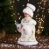Snow Maiden "Crystal, beige" moves, 28 cm