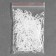 Hook for curtains, 25 × 10 mm, white color