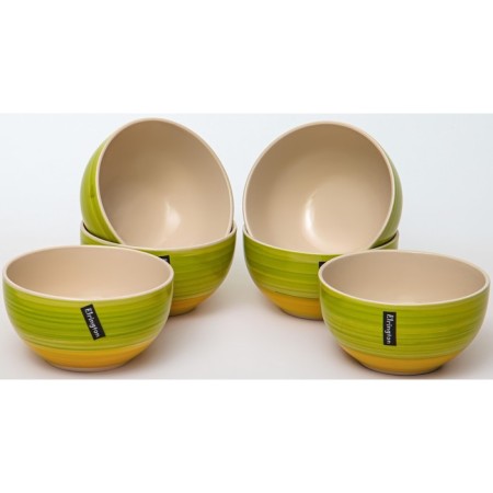 Elrington Saletniks set “Airgraph. Green meadow ", 14 cm, 500 ml, 6 pcs