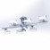 Ceiling Citilux “Virta” CL139260, 86x40x18.5 cm, 6x60W, E14, Gray color