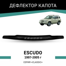 Дефлектор капота Defly, для Suzuki Escudo, 1997-2005