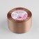 Satin ribbon, 50 mm × 23 ± 1 m, the color of coffee with milk