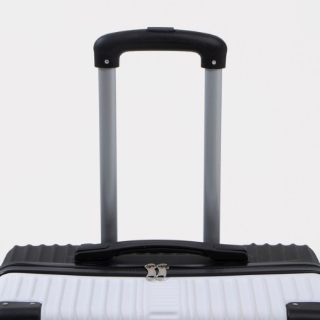 Big suitcase 26 ", code castle, white/black color-5