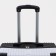 Big suitcase 26 ", code castle, white/black color