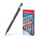 Gel handle Erich Krause G-Cube, Fine Tip 0.5 mm node, black ink, with Soft Touch coating with a square section of the case, letter length 500 meters