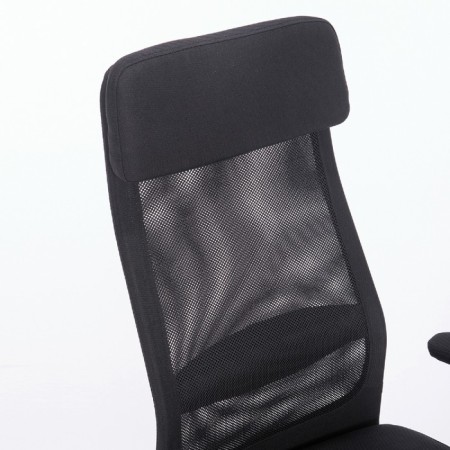 Office armchair Brabix "Flight ex-540", chrome, fabric, mesh, black-5