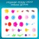 Designer "Flower Park", 56 parts
