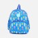 Baby backpack on lightning, external pocket, blue color