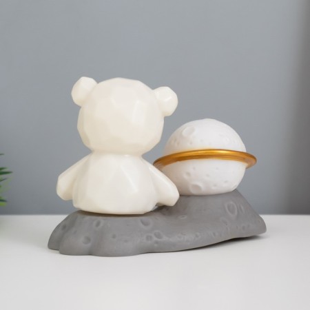 Lamp "Bear at Saturn" 2W LED LR44 5x8x13cm-3